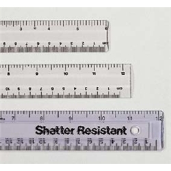Plastic Ruler 300mm Ref J11051 [Pack 10]
